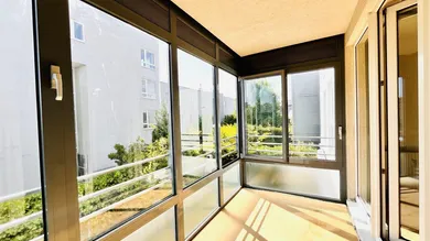 Loggia verglast