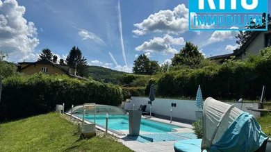 Pool Südansicht
