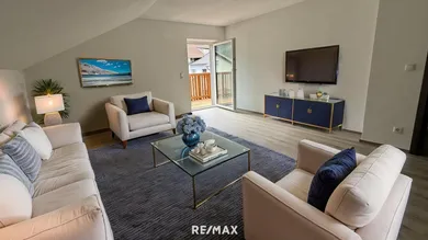 Wohnung - Landeck - Wohnzimmer - Visualisierung