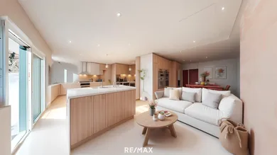 Virtual - Staging - Wohn/Koch - Essbereich