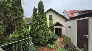 Zugang zum Garten und zum Haus