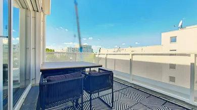 11,30 m2 große Terrasse