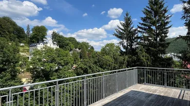 Aussicht Terrasse Richtung Nordost