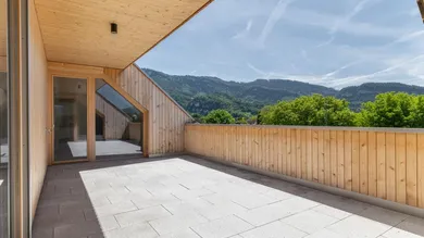 Terrasse mit Aussicht