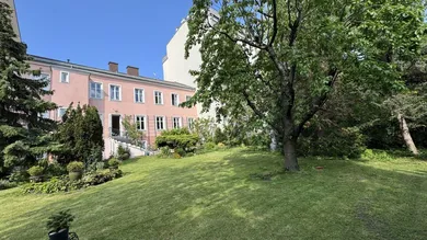 Hausansicht Garten