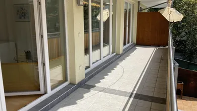 Großer Balkon