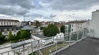 Balkon mit Aussicht