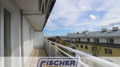 Loggia mit Fernblick Richtung Zentrum