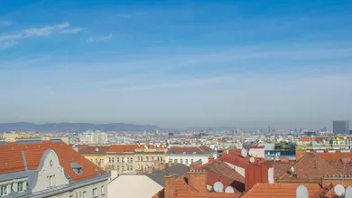 Ausblick über Wien