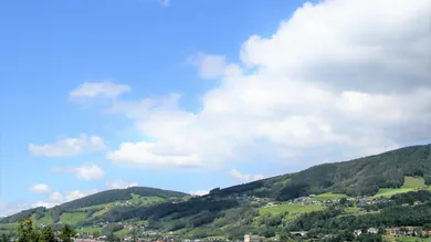 Ausblick bei fertiggestelltem Objekt von Terrasse