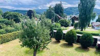 Ausblick vom Obergeschoss
