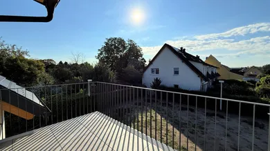 Ausblick Balkon