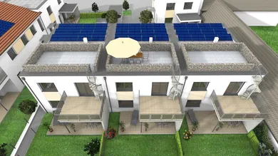 Haus 2-4 Dachterrassen oben