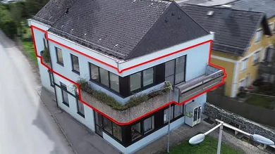 Aussenaufnahme Drohne