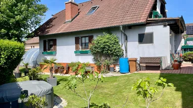 Haus 1 Gartenansicht