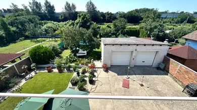 Toller Ausblick von der oberen Terrasse