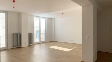 Wohnsalon mit Küche
