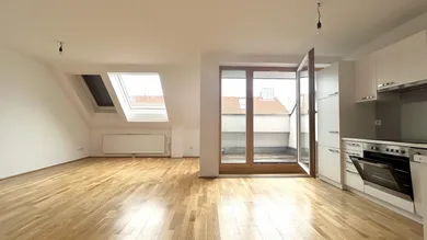 Untere Ebene: Wohnküche