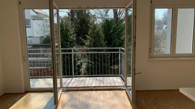 Ausblick Balkon
