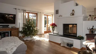 Wohnen/Essen/Kochen mit Kamin
