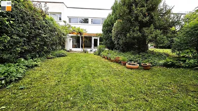 Blick aufs Haus