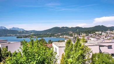 Blick über Gmunden