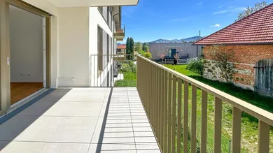 sonniger Balkon - südlich ausgerichtet
