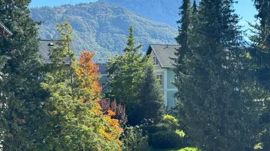 Ausblick vom Balkon