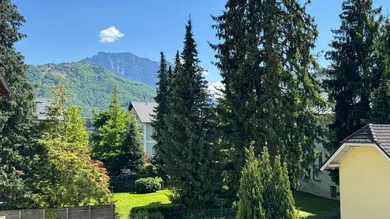 Ausblick vom Balkon