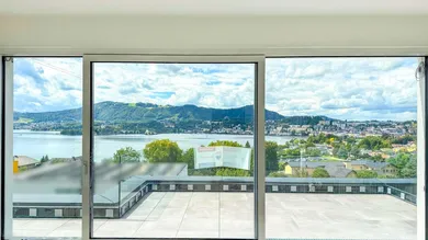 Blick vom Wohnbereich