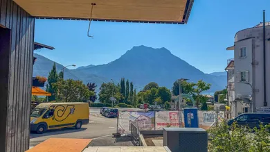 Ausblick von der Terrasse