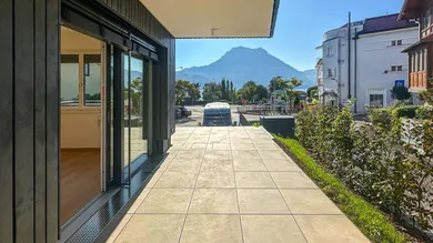 Ausblick von der Terrasse