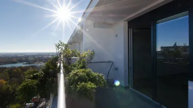 Terrasse mit Ausblick