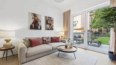 Wohnzimmer, Terrasse, Bild 5-SOLEY-STRABAG-Real-Estate