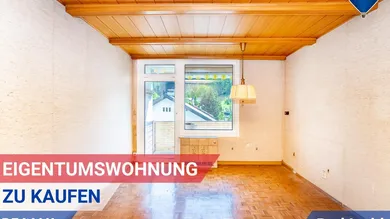 Wohnzimmer mit Kachelofen