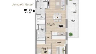 1. Dachgeschoss
