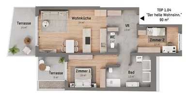 1. Dachgeschoss