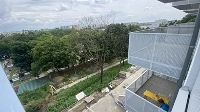 Blick in den Gemeinschaftsgarten