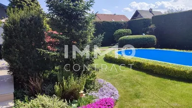top gepflegter Garten
