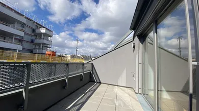 Sonnige Dachterrasse