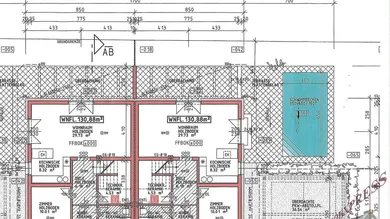 Plan Erdgeschoß Menzil-Bau