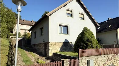 Haus Seitenansicht