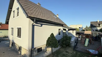 Haus Seitenansicht