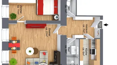 3D Floor Plan