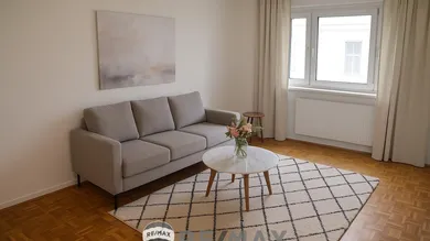 Wohnzimmer, Foto KI-generiert