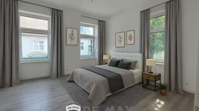 KI-generiert Schlafzimmer