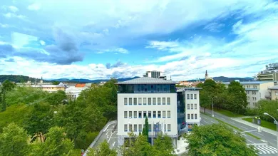 Aussicht Wohnzimmer - Wohnung - Klagenfurt - Kaufen