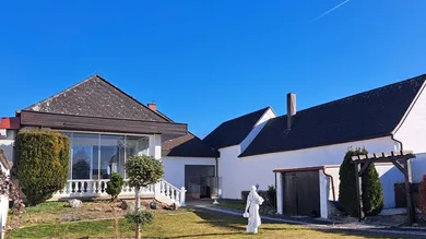 Ansicht vom Garten aus