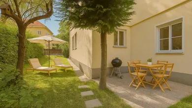 6 Rendering Garten