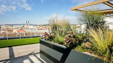 Allgemeine Dachterrasse